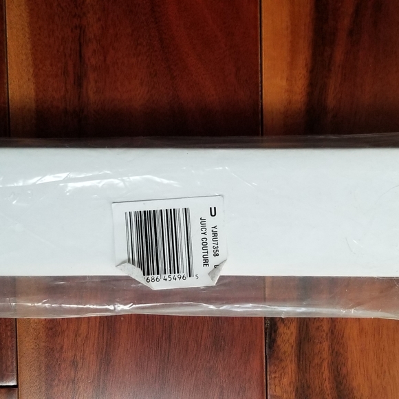 BN JUICY COUTURE DARK SILVER PAVE HEART PADLOCK AND KEYS BRACELET - Picture 8 of 8